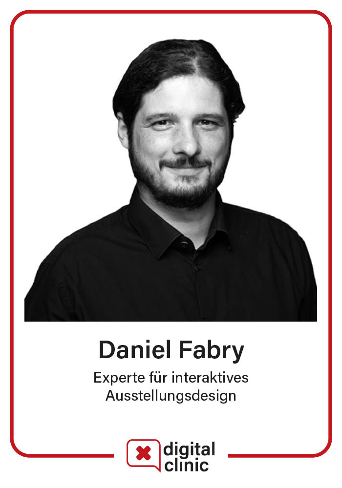 Daniel Fabry – Experte für interaktives Ausstellungsdesign