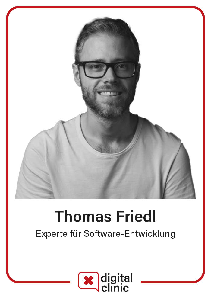 Thomas Friedl – Experte für Software-Entwicklung