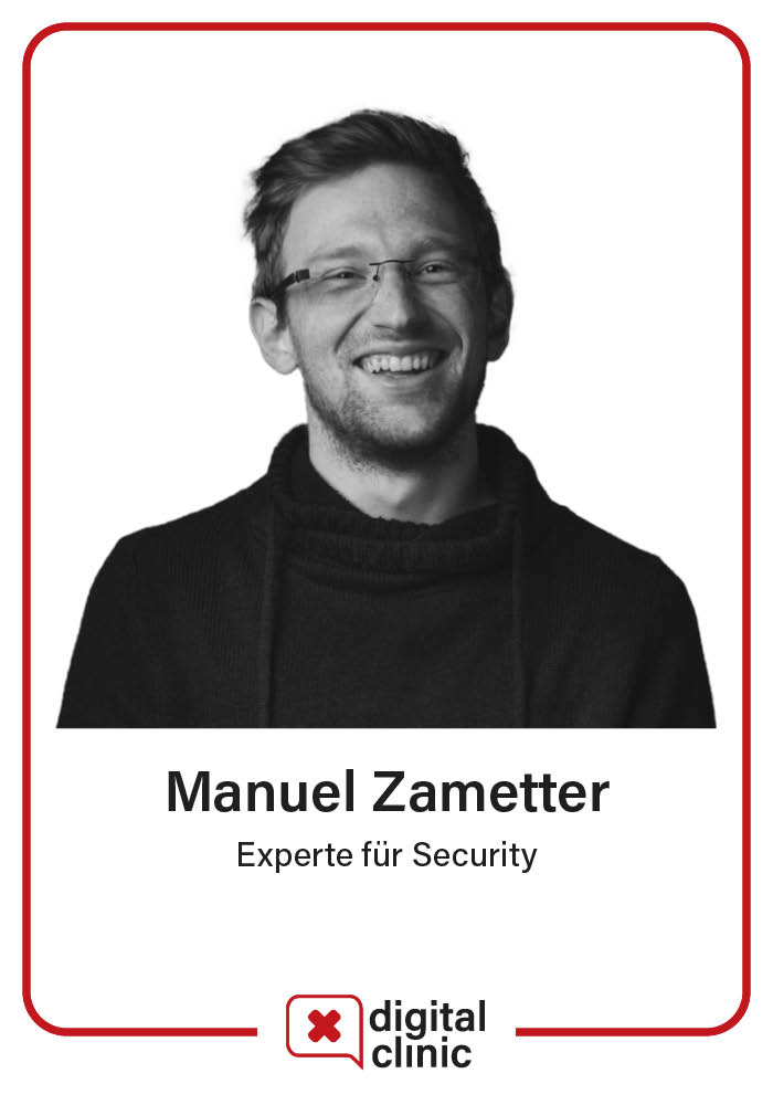 Manuel Zametter – Experte für Security