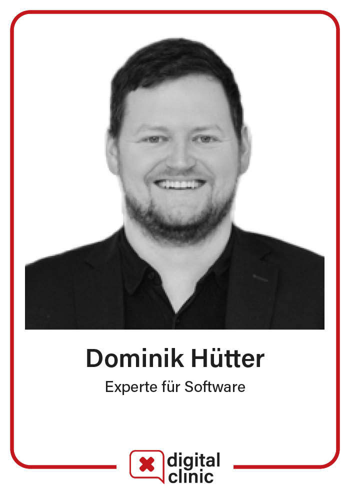 Dominik Hütter – Experte für Software